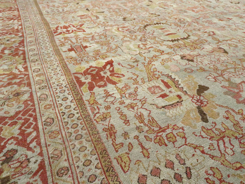 Antique Persian Mahal Carpet, No.22271 - Gsblank
