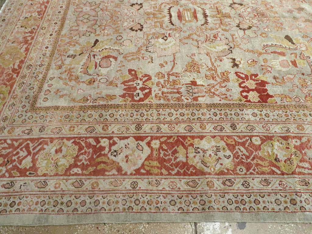 Antique Persian Mahal Carpet, No.22271 - Gsblank