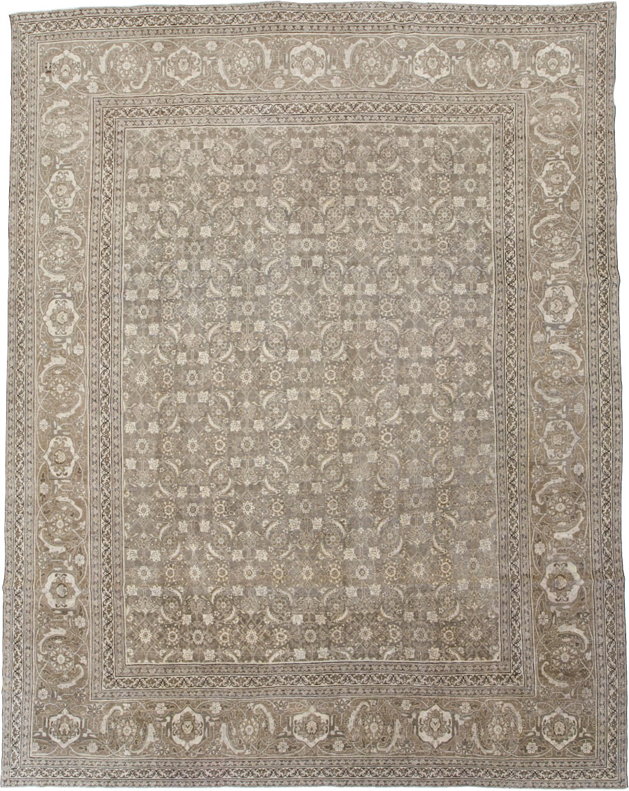 Antique Persian Tabriz Carpet, No.22274 - Gsblank