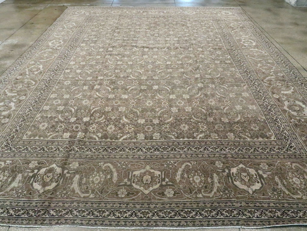 Antique Persian Tabriz Carpet, No.22274 - Gsblank