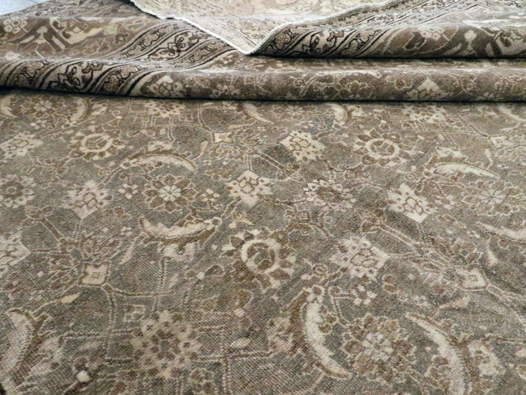 Antique Persian Tabriz Carpet, No.22274 - Gsblank