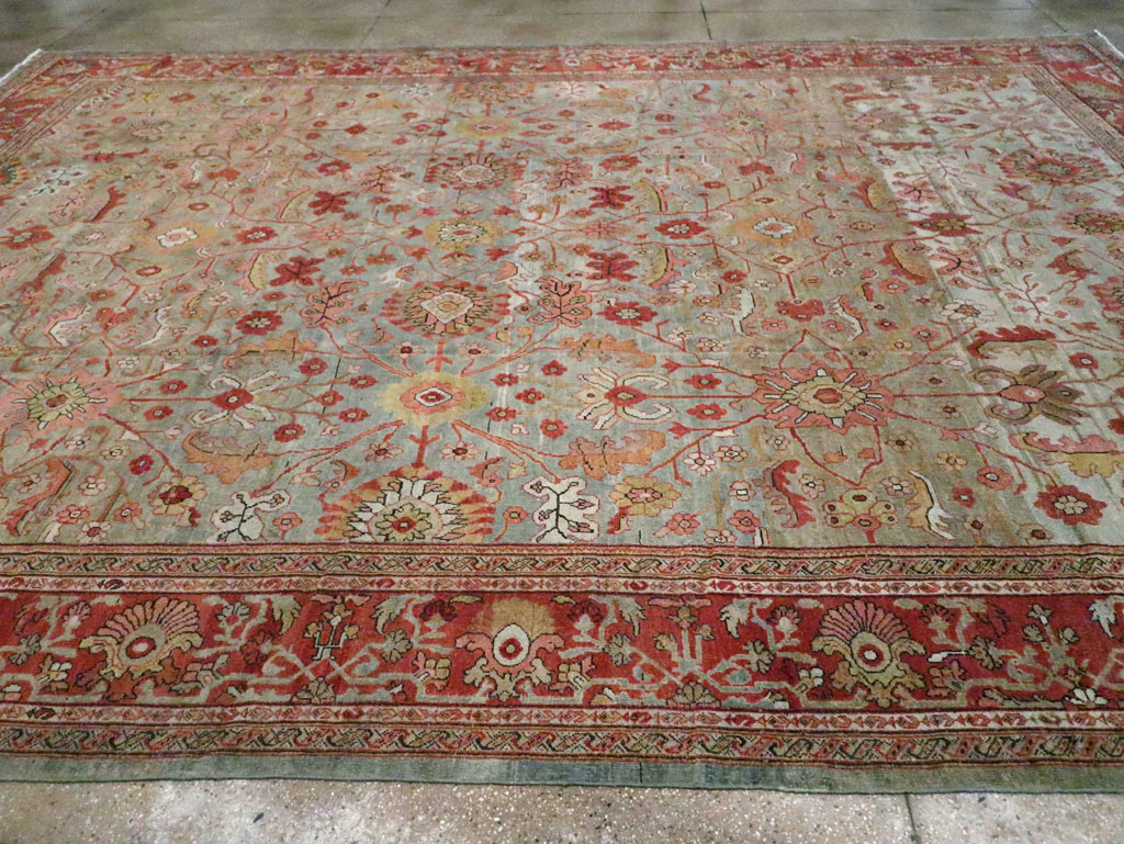 Antique Persian Mahal Carpet, No.22279 - Gsblank