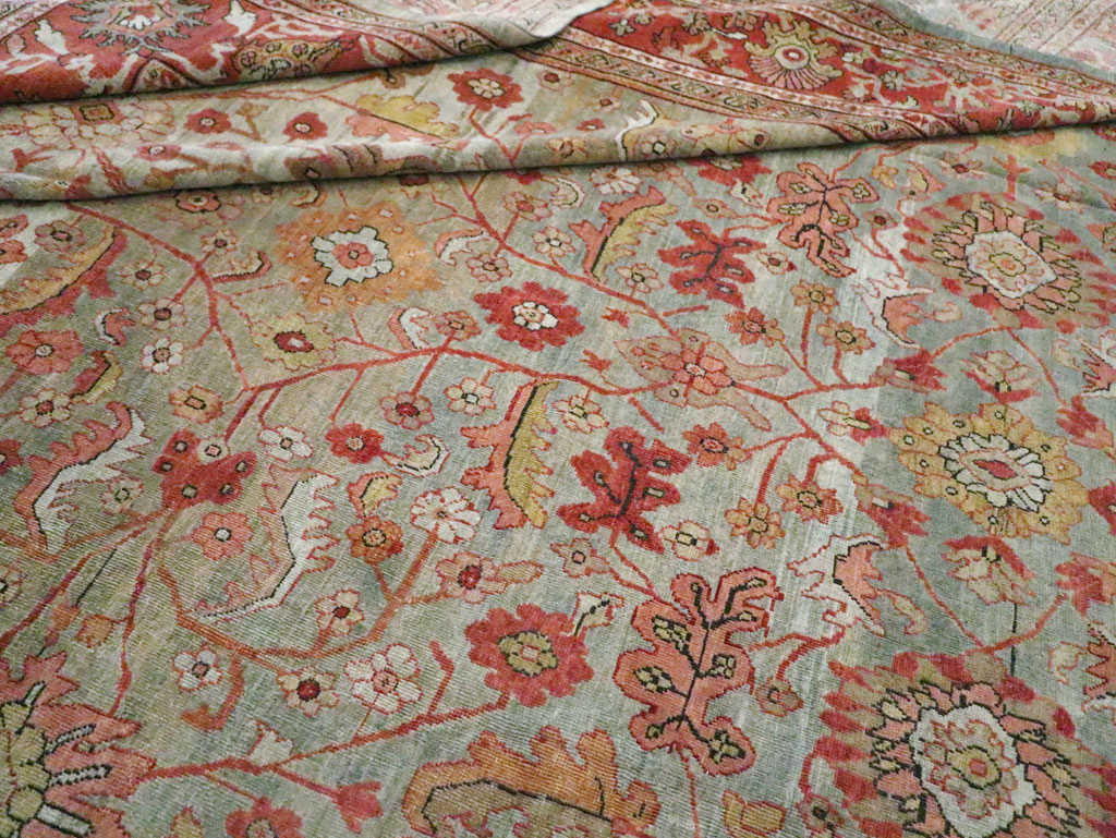 Antique Persian Mahal Carpet, No.22279 - Gsblank