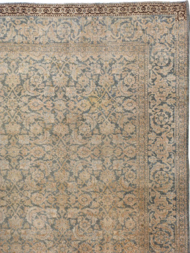 Antique Persian Tabriz Carpet, No.22281 - Gsblank