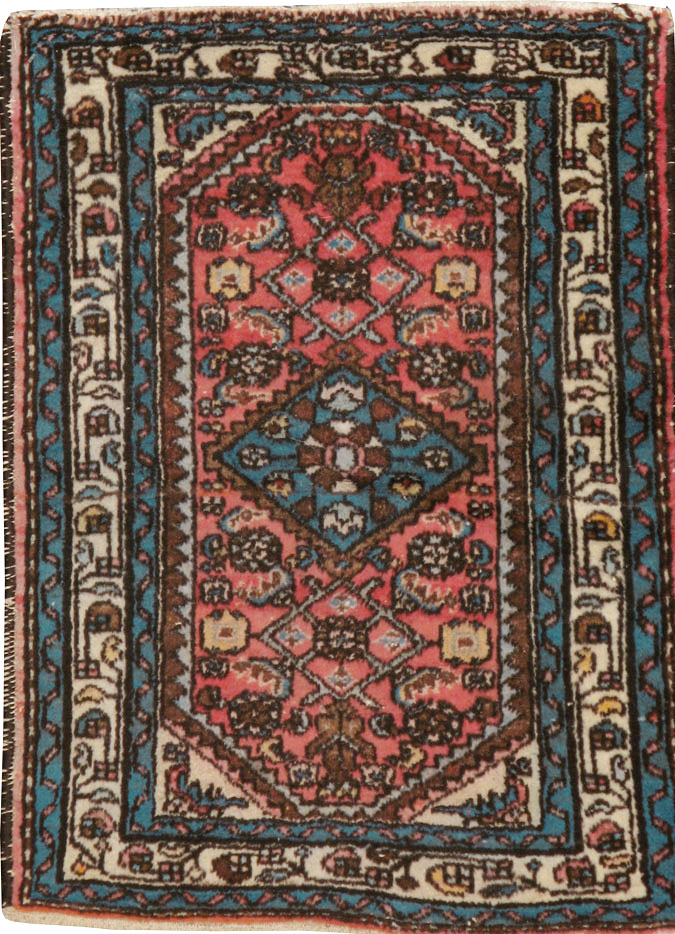 Vintage Persian Hamadan Rug, No.22284 - Gsblank