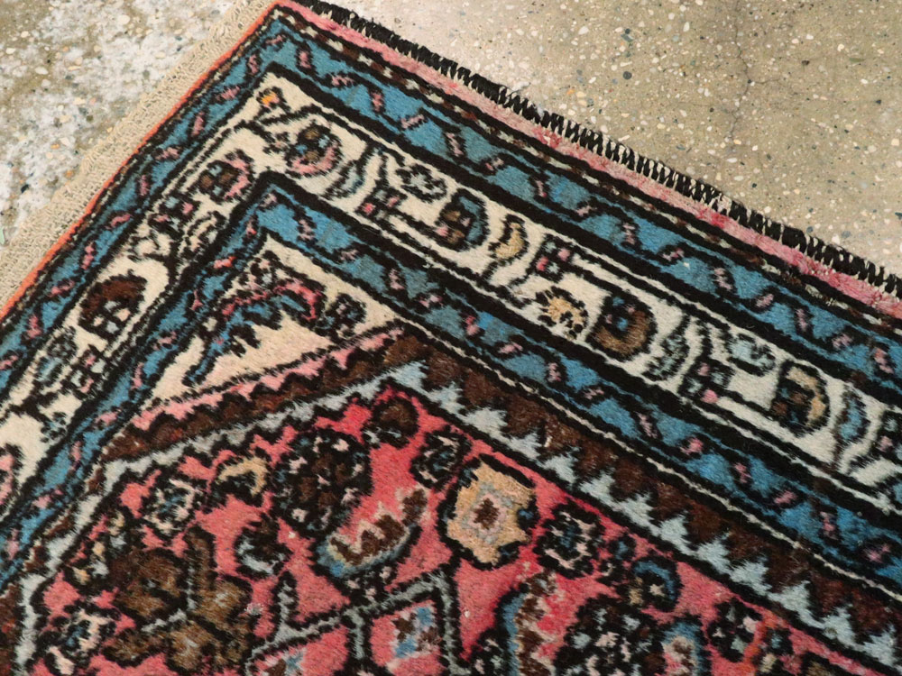 Vintage Persian Hamadan Rug, No.22284 - Gsblank