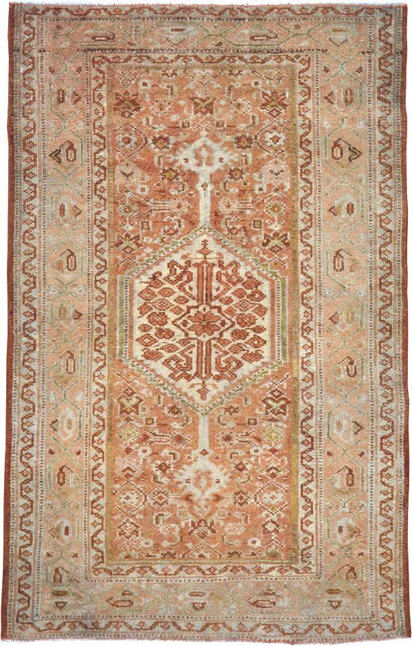 Vintage Persian Malayer Rug, No.22285 - Gsblank
