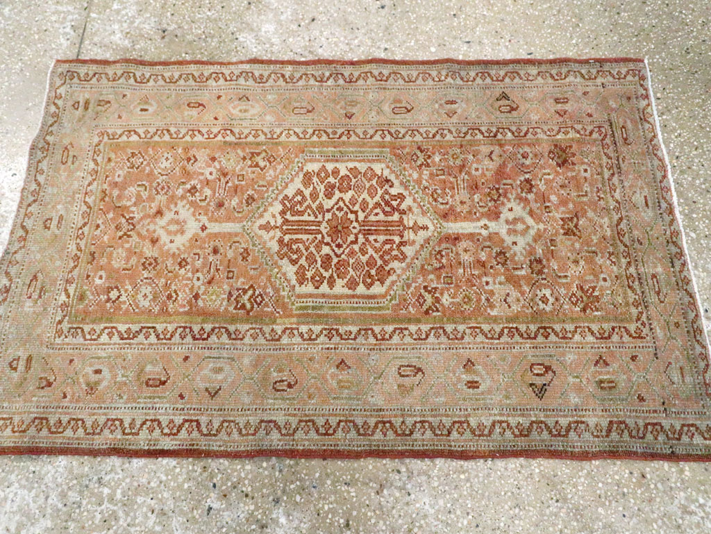 Vintage Persian Malayer Rug, No.22285 - Gsblank