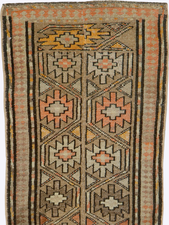 Vintage Persian Kurdish Runner, No.22287 - Gsblank