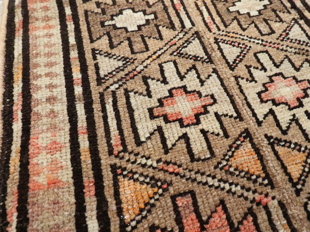 Vintage Persian Kurdish Runner, No.22287 - Gsblank
