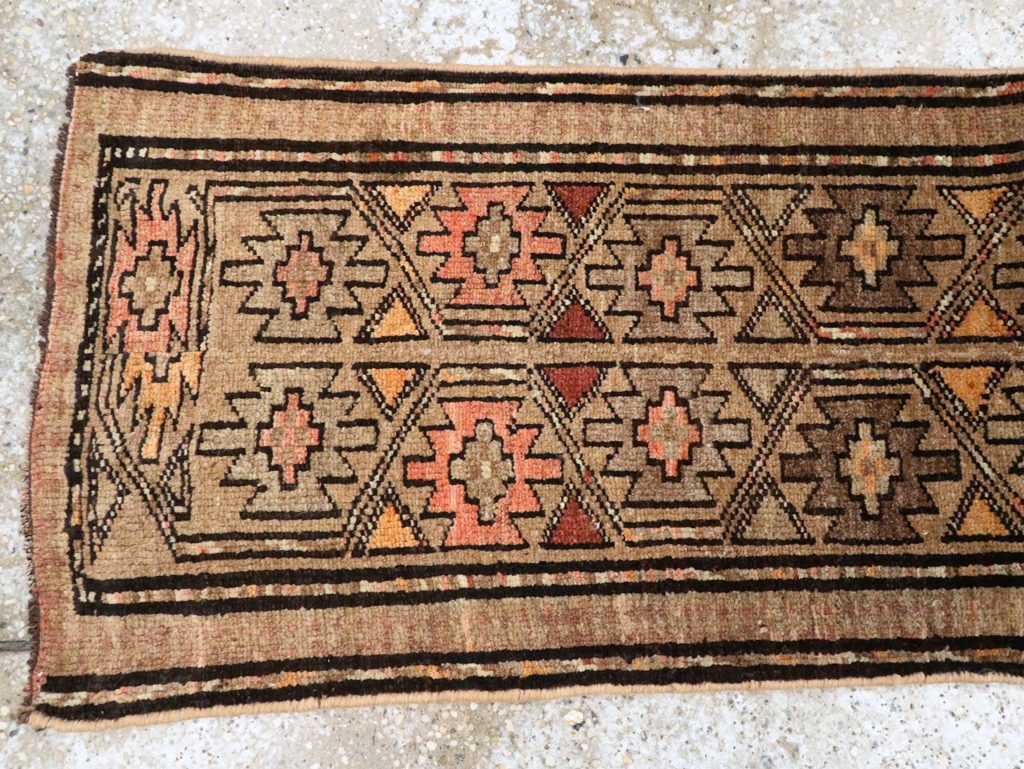 Vintage Persian Kurdish Runner, No.22287 - Gsblank