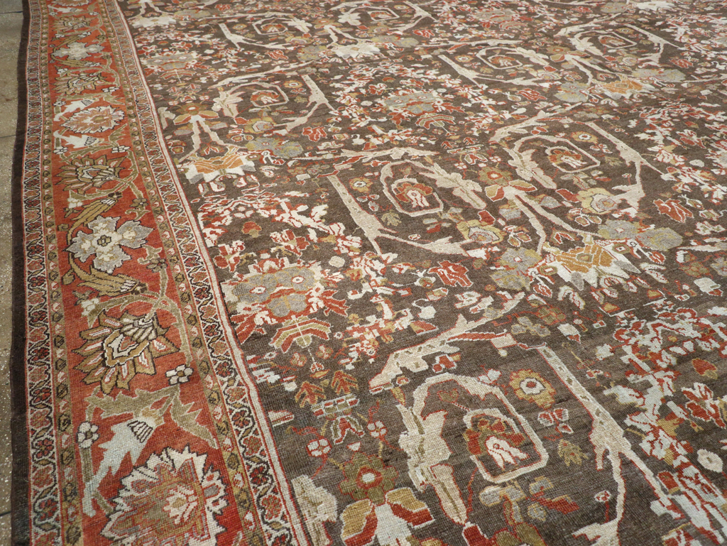 Antique Persian Mahal Carpet, No.22288 - Gsblank