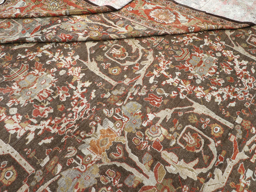 Antique Persian Mahal Carpet, No.22288 - Gsblank