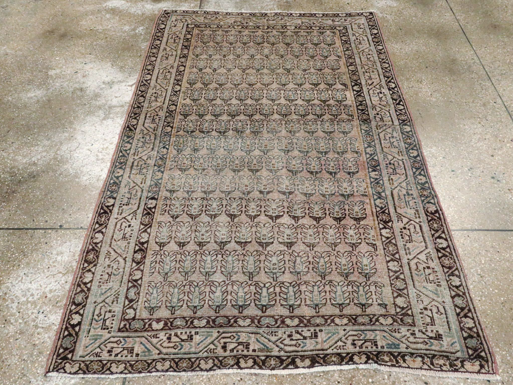 Vintage Persian Mahal Rug, No.22315 - Gsblank