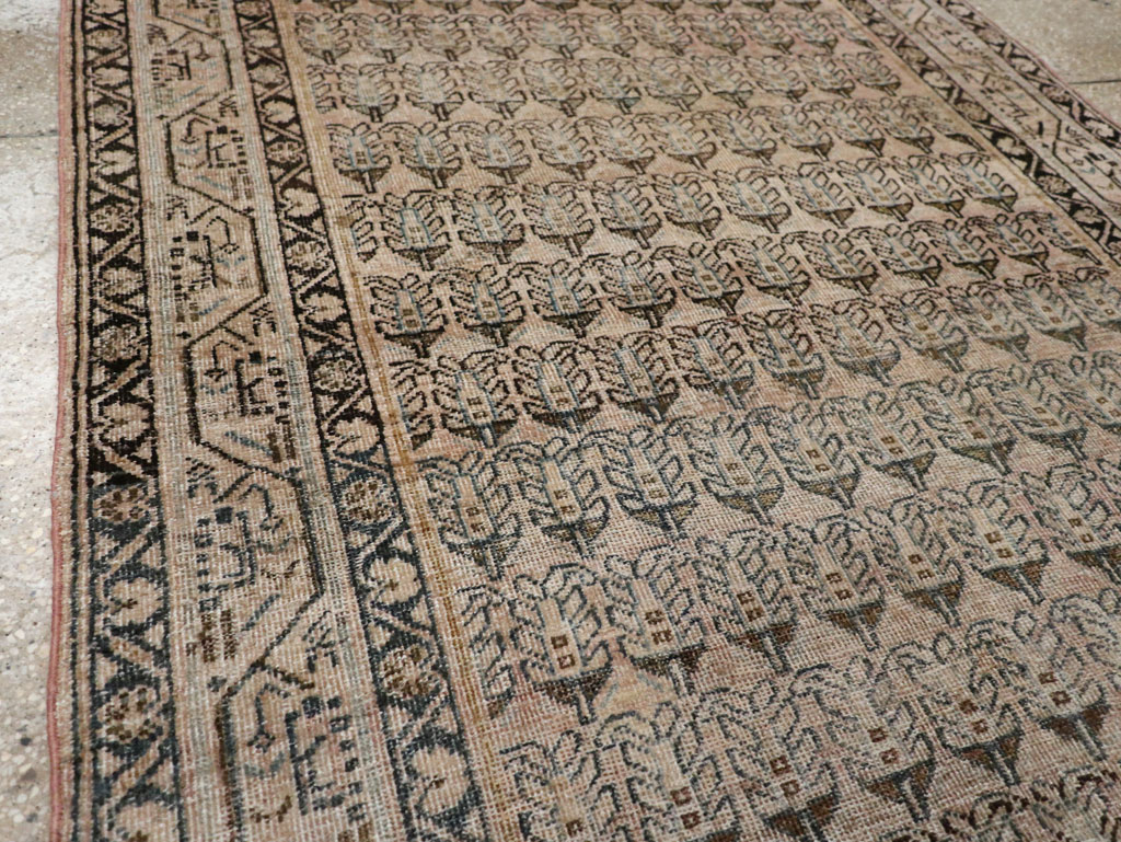 Vintage Persian Mahal Rug, No.22315 - Gsblank