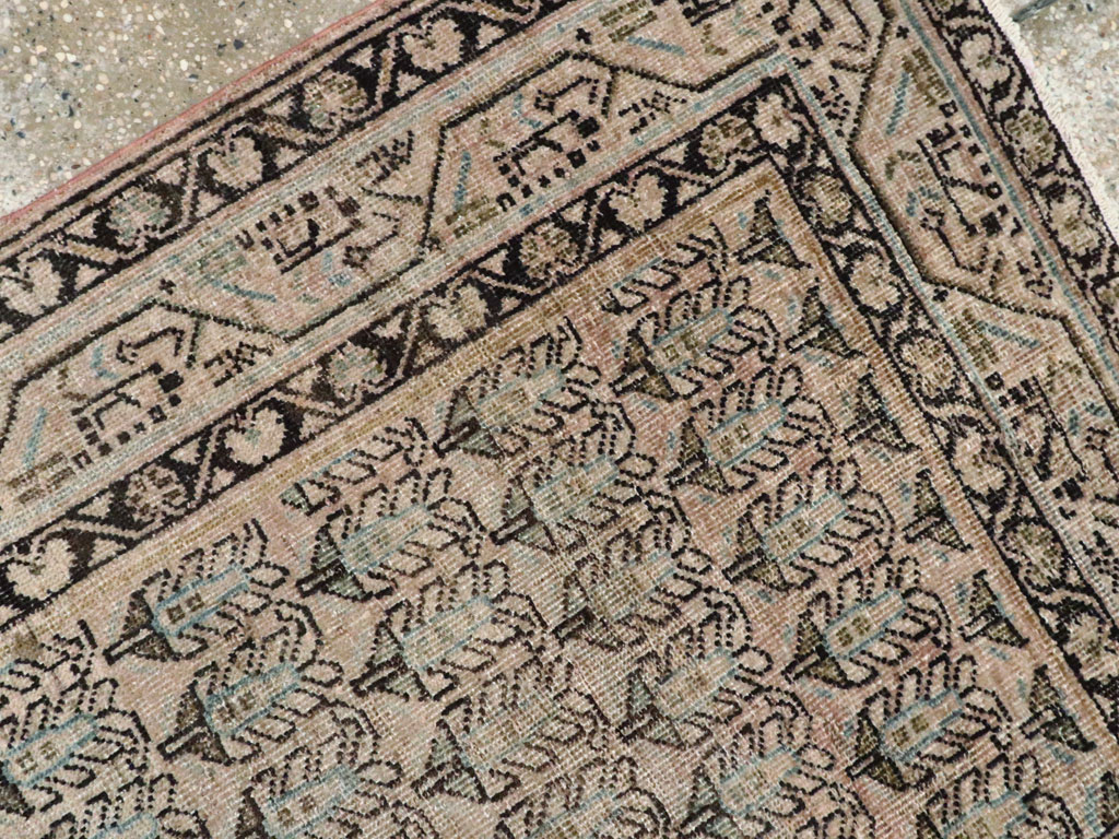 Vintage Persian Mahal Rug, No.22315 - Gsblank