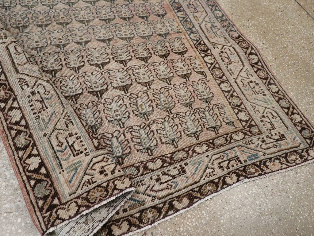 Vintage Persian Mahal Rug, No.22315 - Gsblank