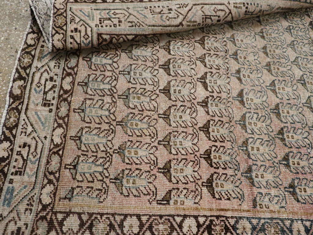 Vintage Persian Mahal Rug, No.22315 - Gsblank