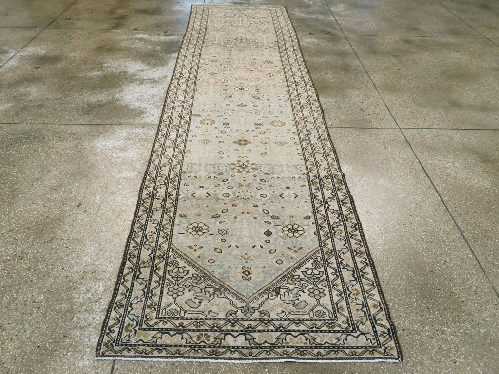 Vintage Persian Malayer Runner, No.22318 - Gsblank