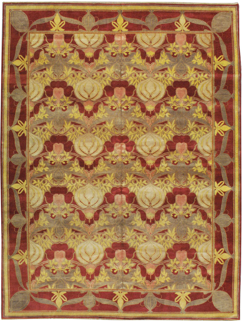 Modern Indian Donegal Room Size Rug, No.22329 - Gsblank