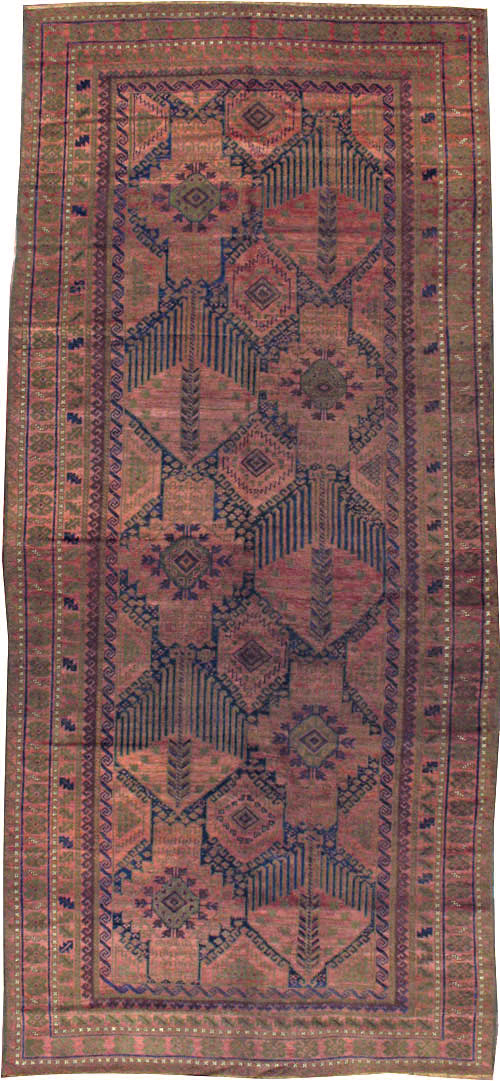 Antique Persian Baluch Carpet, No.22330 - Gsblank