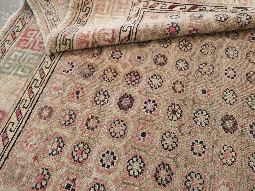 Antique Indian Agra Rug, No.22335 - Gsblank