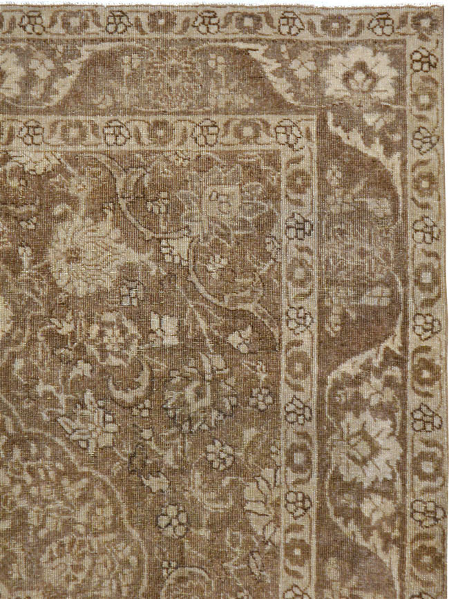 Antique Persian Tabriz Rug, No.22342 - Gsblank