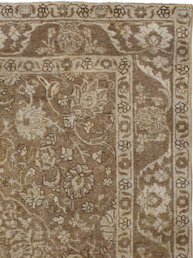 Antique Persian Tabriz Rug, No.22342 - Gsblank