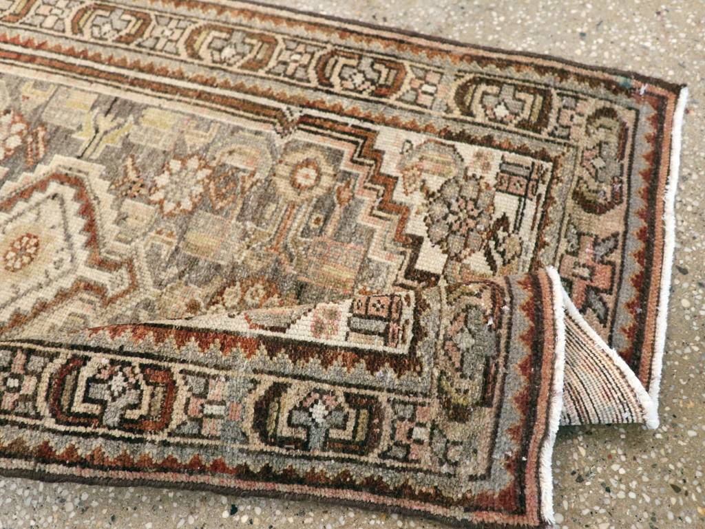 Antique Persian Malayer Throw Rug, No.22344 - Gsblank