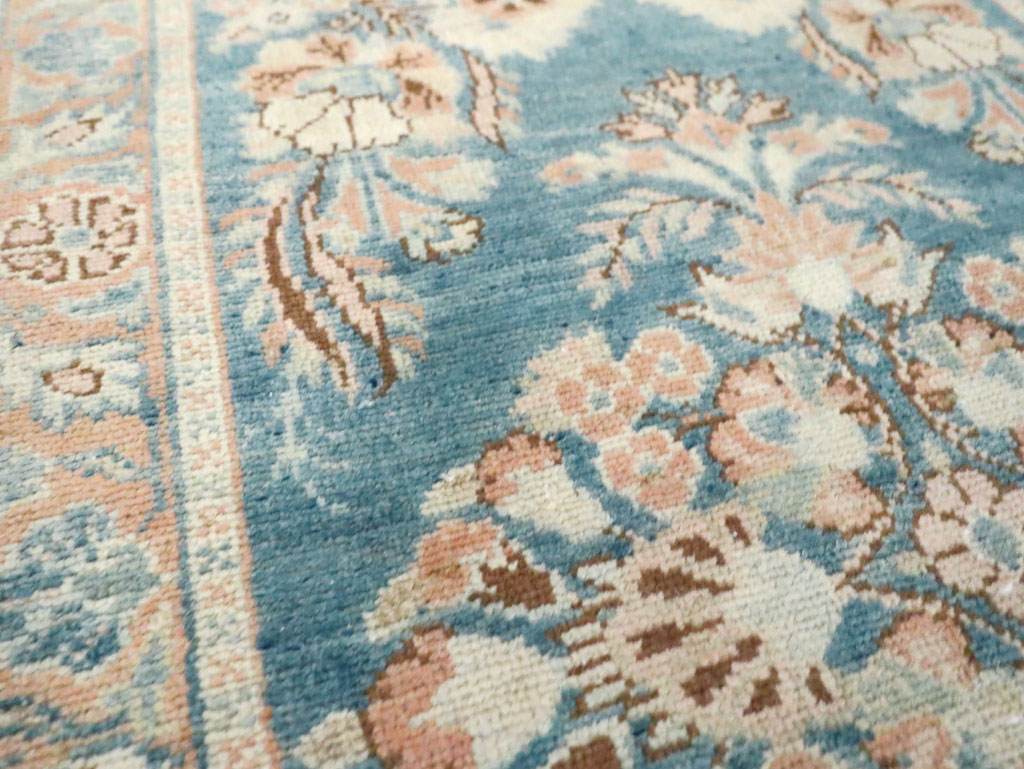 Vintage Persian Malayer Throw Rug, No.22345 - Gsblank