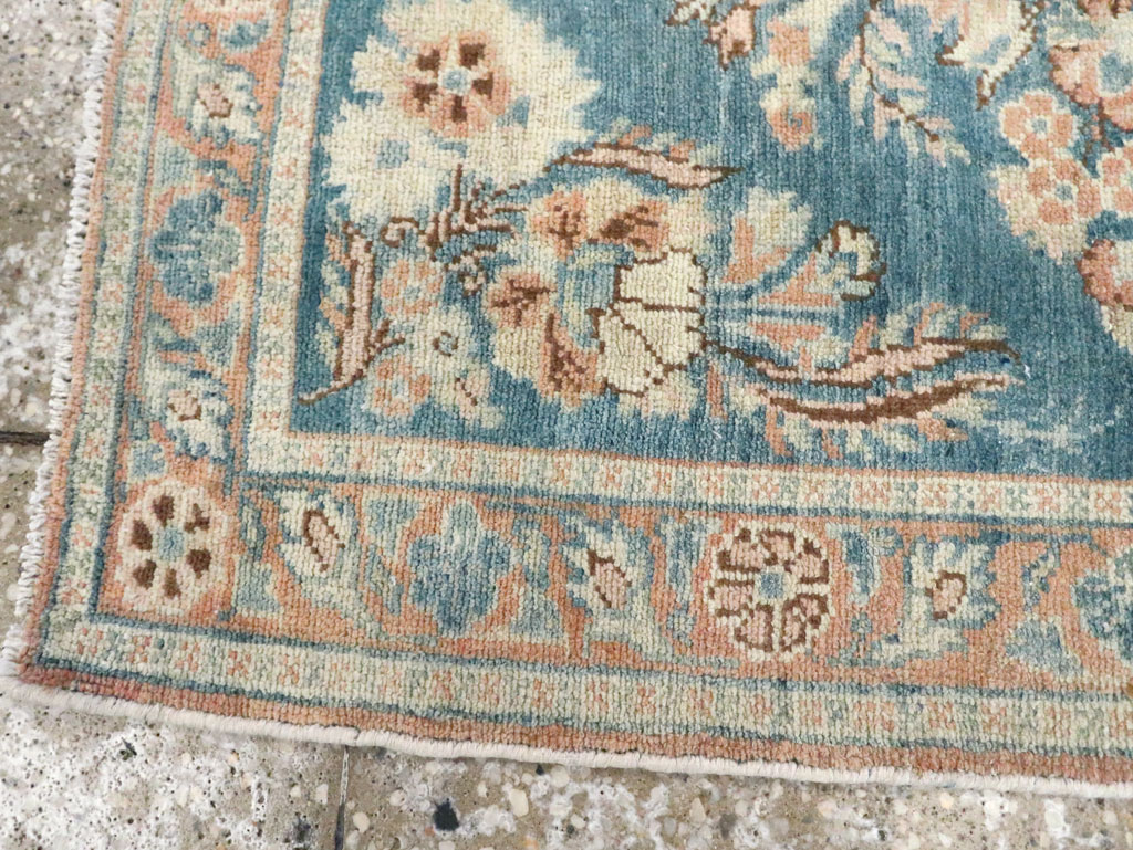 Vintage Persian Malayer Throw Rug, No.22345 - Gsblank