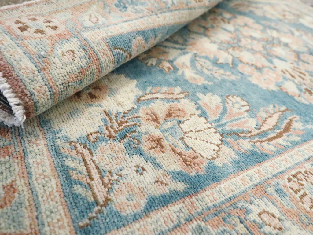 Vintage Persian Malayer Throw Rug, No.22345 - Gsblank