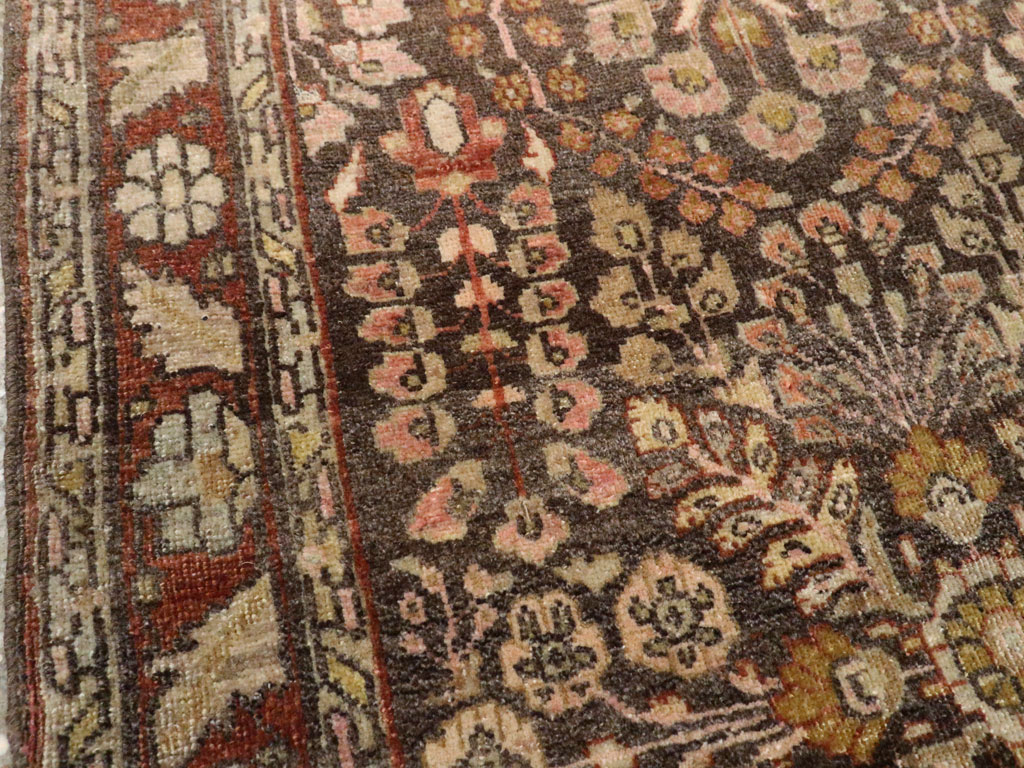 Vintage Persian Sarouk Rug, No.22346 - Gsblank