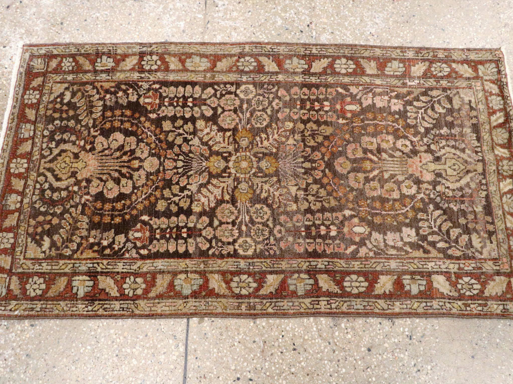 Vintage Persian Sarouk Rug, No.22346 - Gsblank