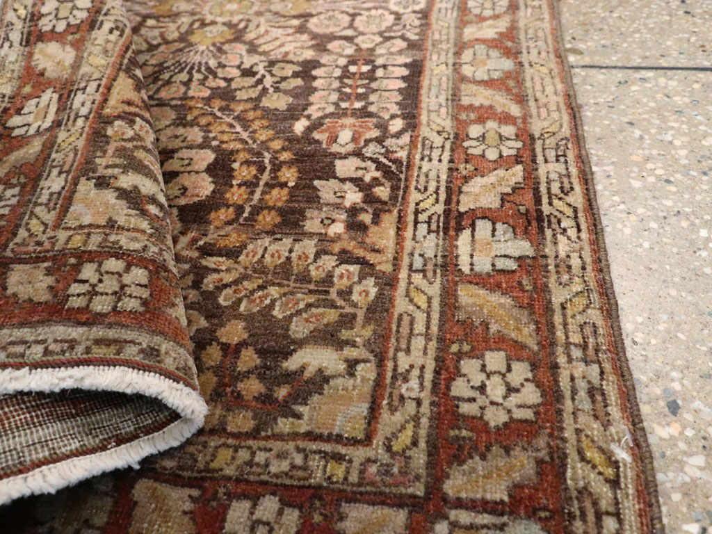 Vintage Persian Sarouk Rug, No.22346 - Gsblank