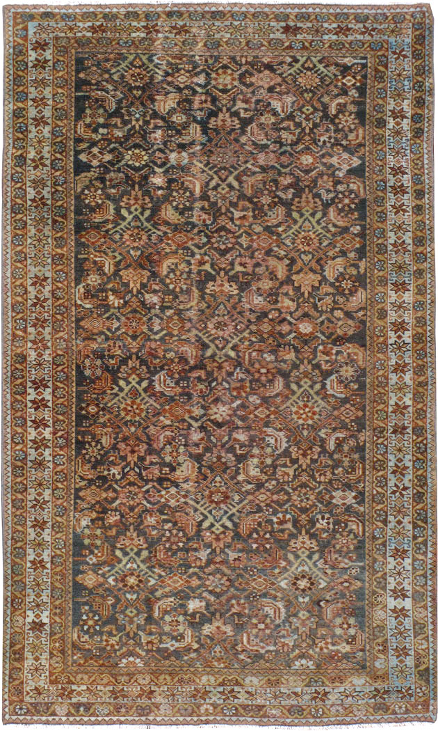 Vintage Persian Malayer Rug, No.22348 - Gsblank