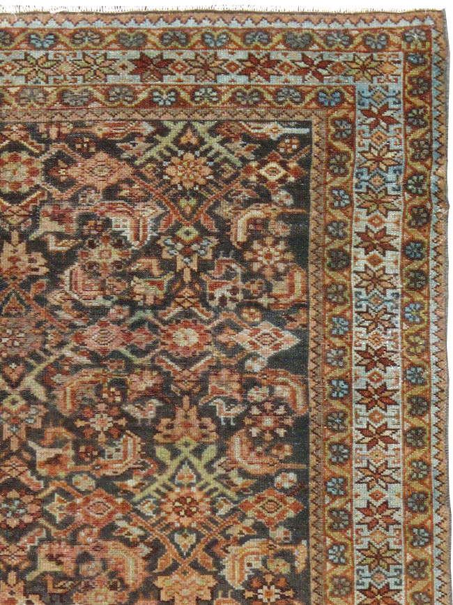 Vintage Persian Malayer Rug, No.22348 - Gsblank