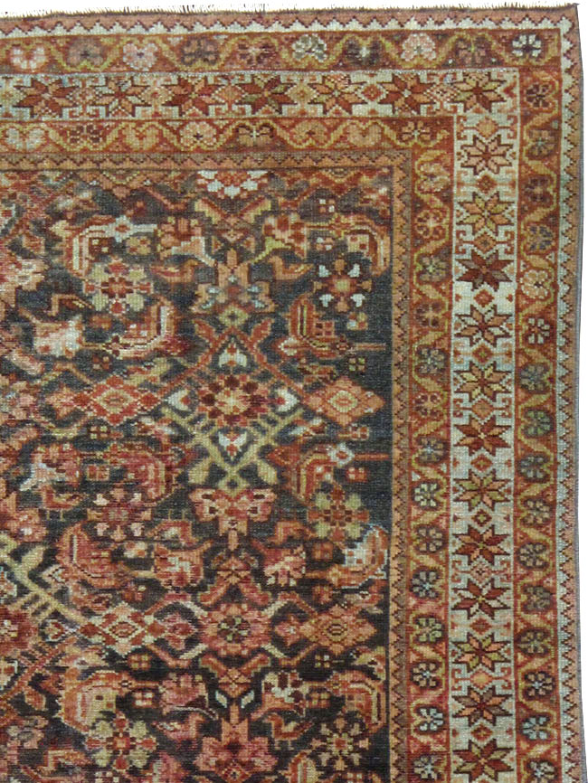 Vintage Persian Malayer Rug, No.22348 - Gsblank