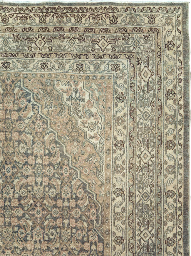 Antique Bibikabad Gallery Carpet, No.22357 - Gsblank