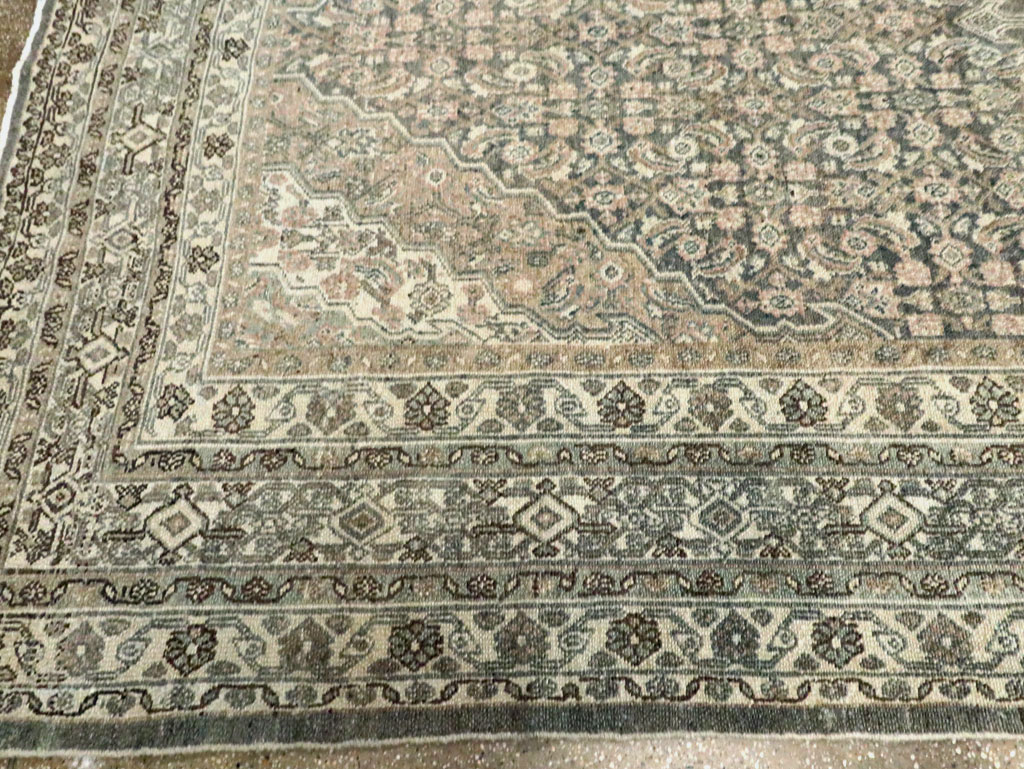 Antique Bibikabad Gallery Carpet, No.22357 - Gsblank