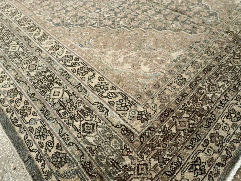 Antique Bibikabad Gallery Carpet, No.22357 - Gsblank