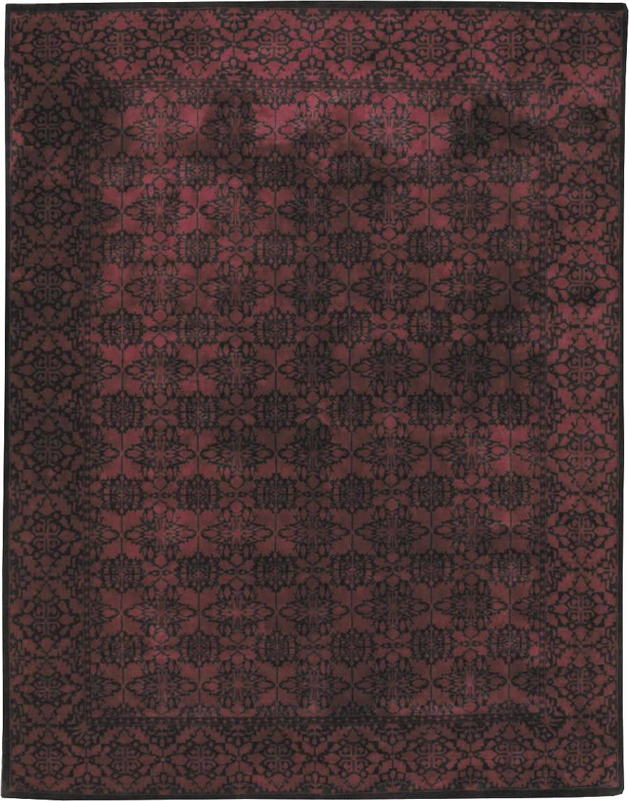 Vintage Indian Lahore Carpet, No.22359 - Gsblank