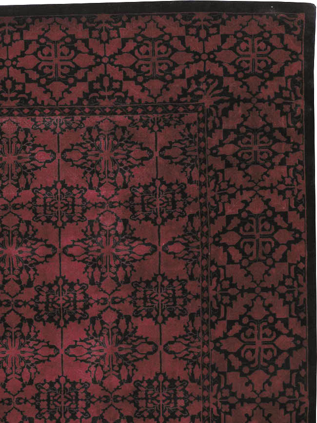 Vintage Indian Lahore Carpet, No.22359 - Gsblank