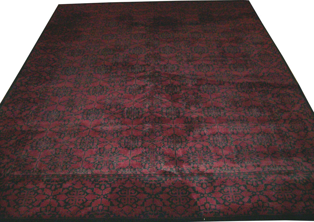 Vintage Indian Lahore Carpet, No.22359 - Gsblank