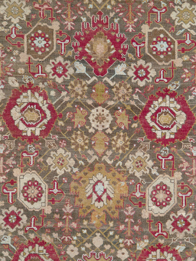 Antique Caucasian Karabagh Gallery Carpet, No.22366 - Gsblank