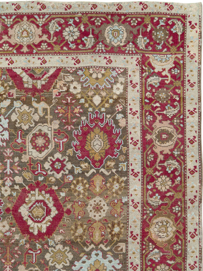 Antique Caucasian Karabagh Gallery Carpet, No.22366 - Gsblank
