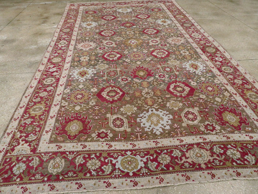 Antique Caucasian Karabagh Gallery Carpet, No.22366 - Gsblank