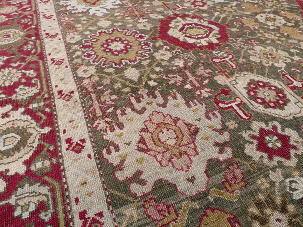 Antique Caucasian Karabagh Gallery Carpet, No.22366 - Gsblank