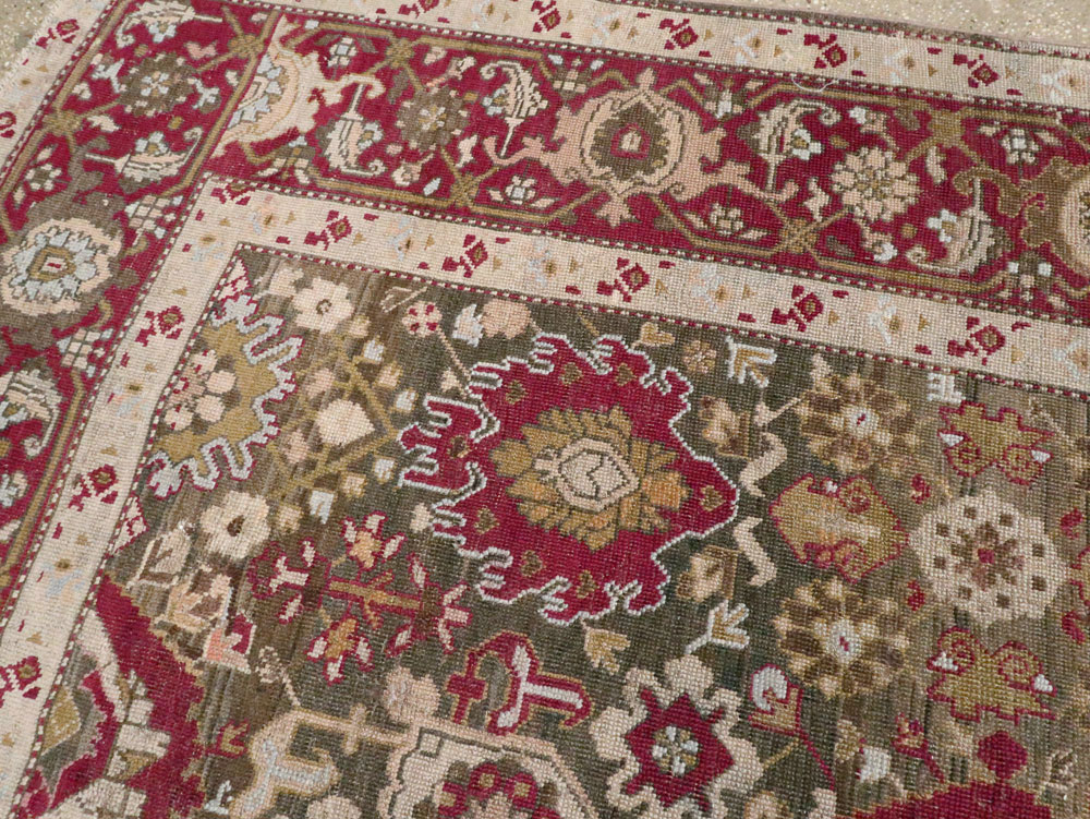 Antique Caucasian Karabagh Gallery Carpet, No.22366 - Gsblank