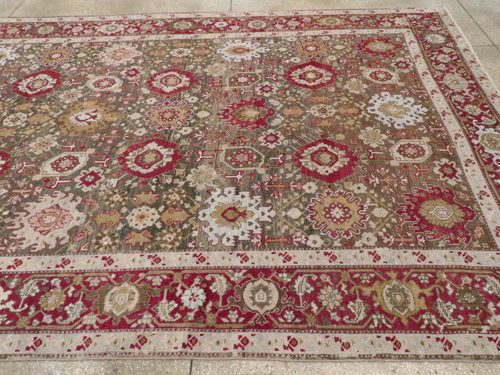 Antique Caucasian Karabagh Gallery Carpet, No.22366 - Gsblank